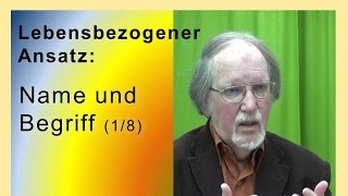 Der Lebensbezogene Ansatz  Name und Begriff Interview mit Prof Huppertz [upl. by Naraa472]