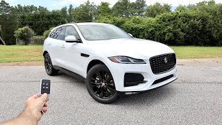 2022 Jaguar F Pace S Start Up Test Drive Walkaround POV and Review [upl. by Gwennie]