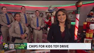 KCAL NEWS LOS ANGELES CHIPS FOR KIDS NOVEMBER 20 [upl. by Harriott879]