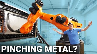 ROBOFORMING Behind the Scenes as Machina Labs The Future of Metalworking  Smarter Every Day 290B [upl. by Eelyk]