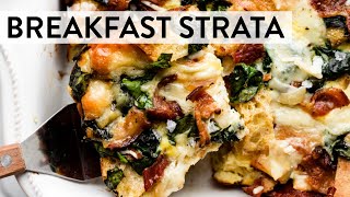 Breakfast Strata  Sallys Baking Recipes [upl. by Fowler]