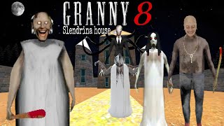 Granny 8 Horror Castle Full gameplay  Granny ko football bna diya😂🤣 [upl. by Brew818]