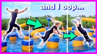 The Funniest FAIL On A Total Wipeout Challenge Style Course Disaster [upl. by Phi961]