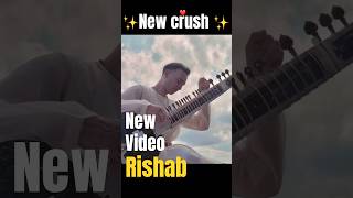 ✨No doubt he is everyones new crush✨ rishabsmusic rishabrikhiramsharma sitar viralvideo [upl. by Aelgna]