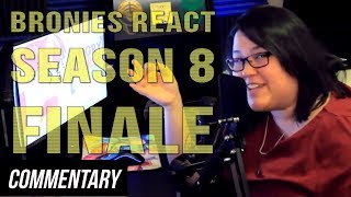 Blind Commentary Bronies React Season 8 Finale [upl. by Hahsia125]