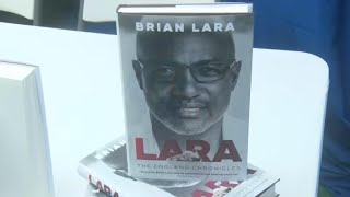 Lara relaunches book in Barbados [upl. by Agna374]