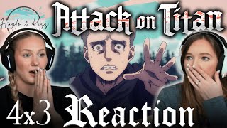 Door Of Hope  ATTACK ON TITAN  Reaction 4x3 [upl. by Kingsly]