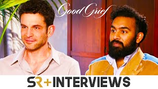 Good Grief Interview Himesh Patel amp Arnaud Valois On Working With Dan Levy Behind The Scenes [upl. by Mcdonald]