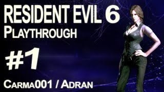 Resident Evil 6  Partie 1  Playthrough FR HD [upl. by Bloem]