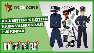 Die 4 besten PolizistenKarnevalskostüme für Kinder [upl. by Borchers707]