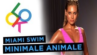 Minimale Animale Fashion Show Miami Swim Week 2014 [upl. by Boys]