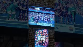 BARCELONA CAMPEÓN DE LA CHAMPIONS LEAGUE FEMENINA 2024 [upl. by Oicirbaf]