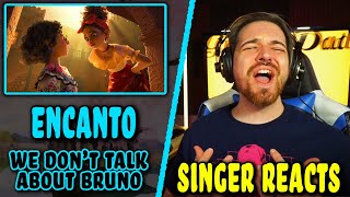 FIRST TIME HEARING We Dont Talk About Bruno From Encanto Reaction [upl. by Onaicnop]