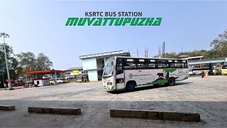 Muvattupuzha KSRTC Bus Stand  മൂവാറ്റുപുഴ  Ernakulam District [upl. by Oilut]