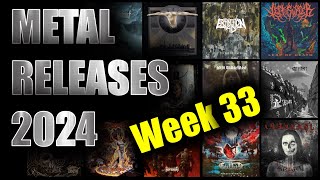 New Metal releases 2024 Week 33 August 12th  18th [upl. by Deland]