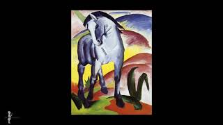 Franz Marc  Das blaue Pferd I [upl. by Udenihc]