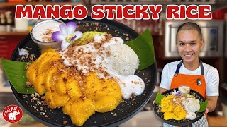 FROM BANGKOK TO BIÑAN HOMEMADE MANGO amp STICKY RICE  Chef RV [upl. by Thanasi]