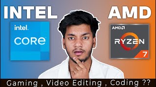 INTEL Vs AMD Ryzen Processor   Best Processor Konsa Hai [upl. by Channa]