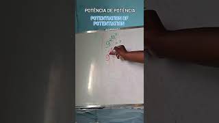 Potência de Potência  potentiation of potentiationreels dicasmatemática mathtips matemática [upl. by Lenno]