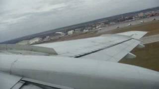 Tupolev TU 154 Take off Moscow Airport [upl. by Otsenre]