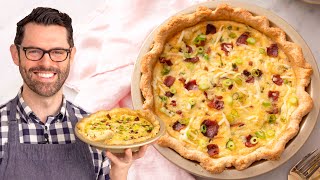 Easy Quiche Recipe  Delicious and SO Versatile [upl. by Clay927]