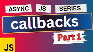 Callback in Javascript  Part 1 Async JS Series by Frontend Master frontenddevelopment javascript [upl. by Nabi]