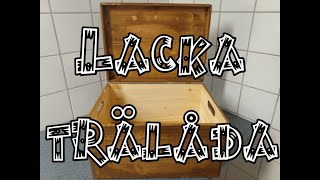 Lacka trä trälåda [upl. by Tertia]