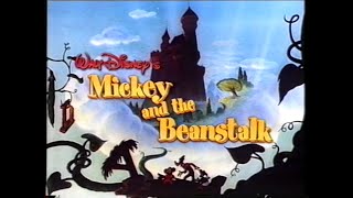 Mickey and the Beanstalk Malaysian VHS Opening Disney 1994 [upl. by Noryk]