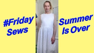 fridaysews remaking a skirt and a summer dress [upl. by Adeirf]