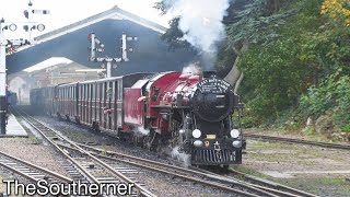 Romney Hythe amp Dymchurch Railway  End of Season Parade 2930102022 [upl. by Mackenie349]