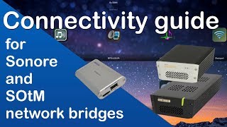 Connectivity guide SOtM and Sonore network bridges [upl. by Nicholle]