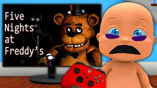 Baby Plays FNAF for 24 Hours [upl. by Nivra239]