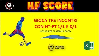 HF Score – Software Betting [upl. by Hpeosj]