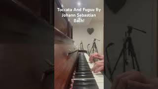 Toccata And Fugue In D Minor On Piano  Johann Sebastian Bach classicalpiano bach toccata [upl. by Ainej]