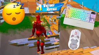 SteelSeries Apex Pro TKL ASMR 😴 Ranked Reload🏆 Satisfying Fortnite Gameplay 240FPS 4K [upl. by Annehs]