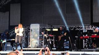 Anastacia  Left Outside Alone amp Staring at the Sun live  Kieler Woche  24062015 [upl. by Nod]