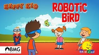 Happy Kid  Robotic Bird  Episode 75  Kochu TV  Malayalam [upl. by Enrica]