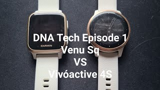 Garmin Venu Sq VS Vivoactive 4S [upl. by Tnomad]