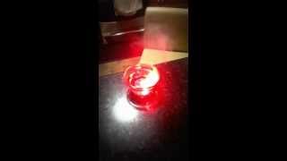 Lithium reacting with water [upl. by Sualokin]