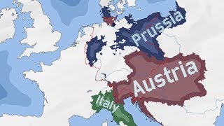 The AustroPrussian War Third Italian War of Independence Every Day Version 102 [upl. by Burrows24]