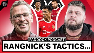 Manchester United Under Ralf Rangnick  Tactics amp Formation  Paddock Podcast [upl. by Gaal]