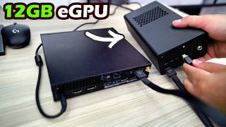 DIY RTX A2000 12GB OCuLink eGPU for TinyMicro PC But How to Get OCuLink Port [upl. by Bohlen]