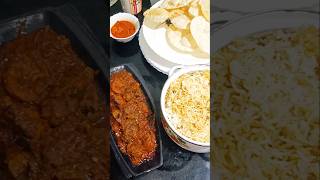 Dinner beefbiryani chicken fry shorts new trending [upl. by Maxie]