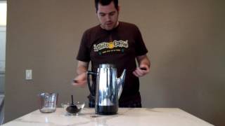 How to Brew Coffee with a Percolator [upl. by Enilatan784]