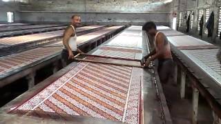 Saree printing jetpur [upl. by Ardien]