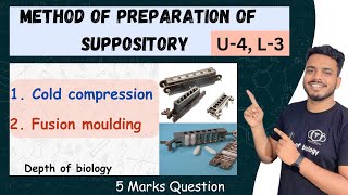 method of preparation of suppositories  suppositories preparation  pharmacy with sg sir sgsir [upl. by Roseann602]