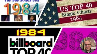 Billboard Top 40 1984 Retrospective [upl. by Loriner]