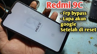 Redmi 9c Frp Bypass Lupa Akun Google [upl. by Arak]