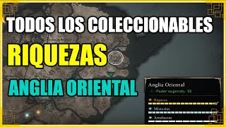 Todas las Riquezas  Coleccionables Anglia Oriental  Assassins Creed Valhalla [upl. by Acinoryt]