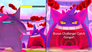 Easiest Battle 😍 Gigantamax Gengar Pokemon Go [upl. by Yelyab]